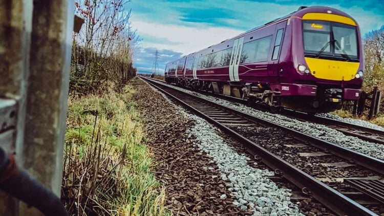 Class 170 train as used on Leicester to Nottingham services. // Credit: East Midlands Railway