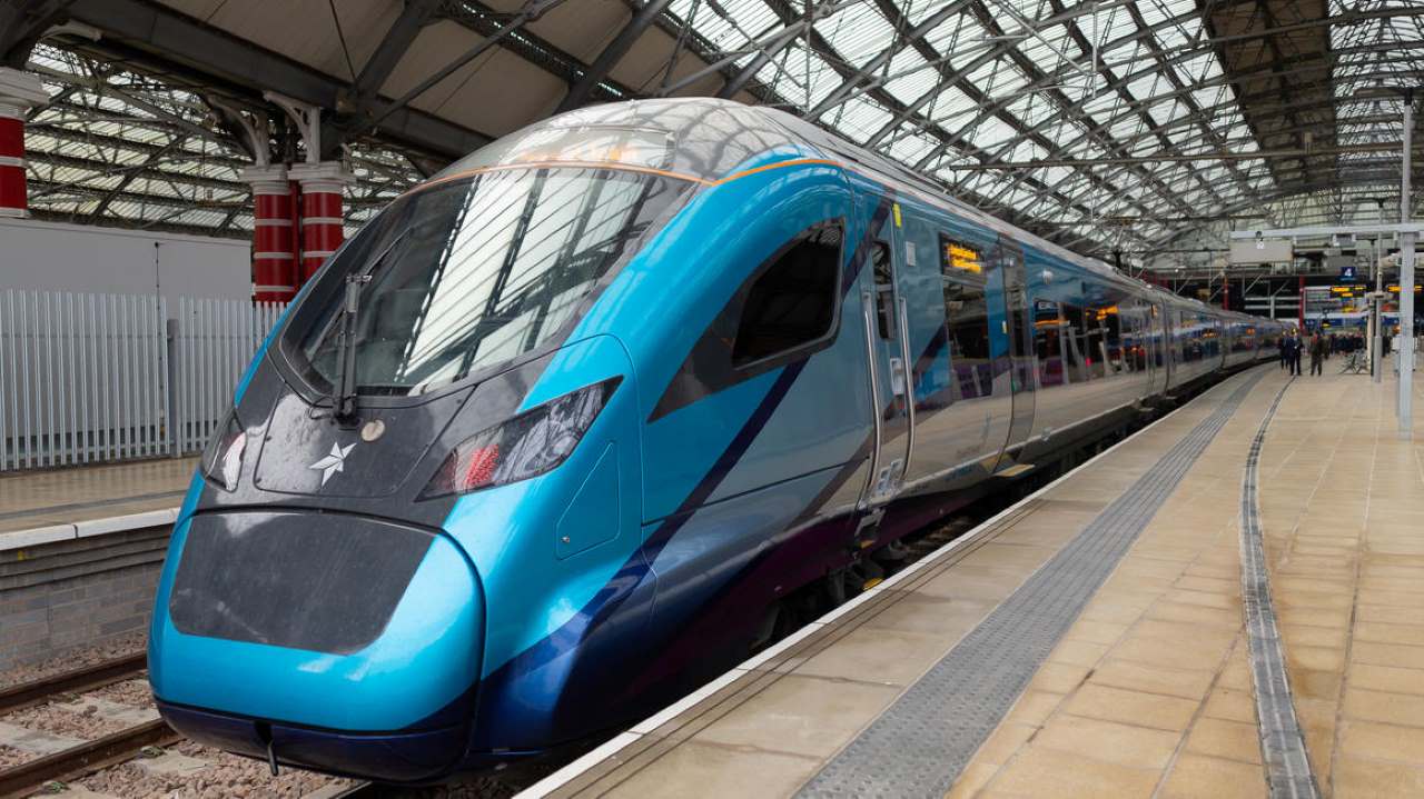 Class 397 at Liverpool Lime Street - Alstom