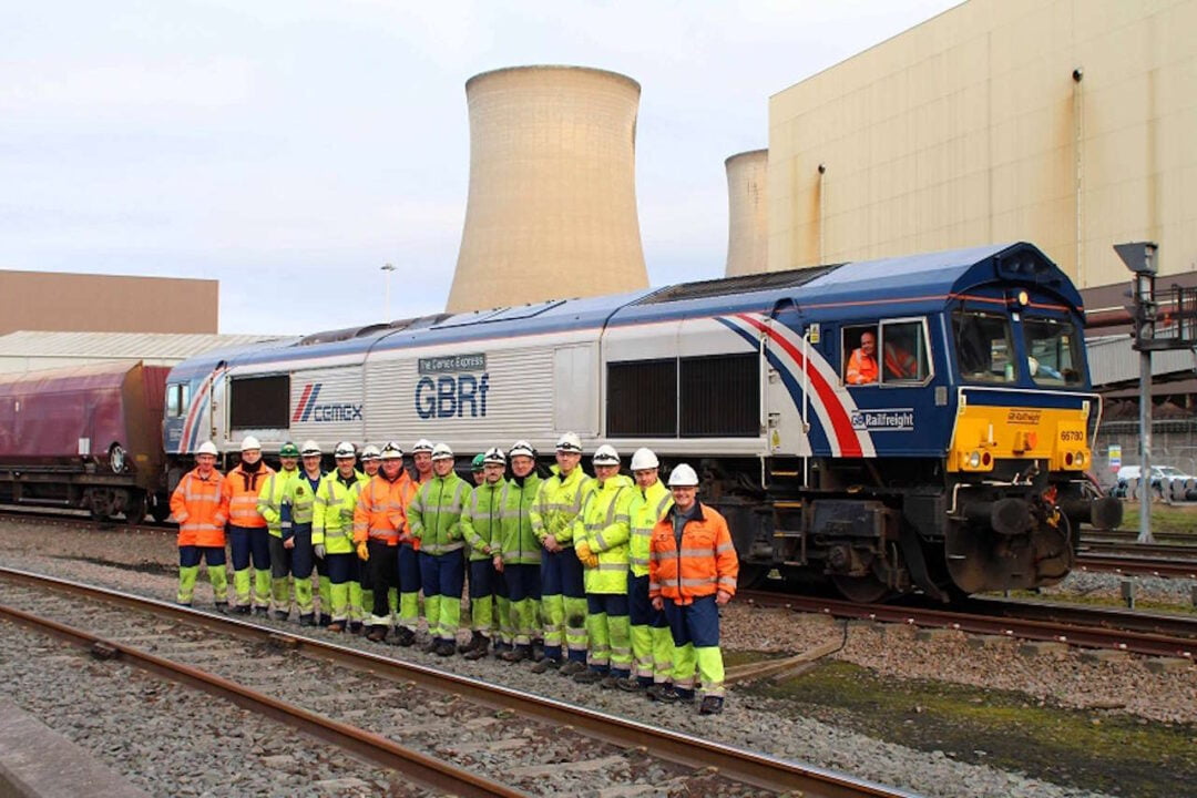 GB Railfreight Class 66 at Drax. // Credit: Branch Line Society