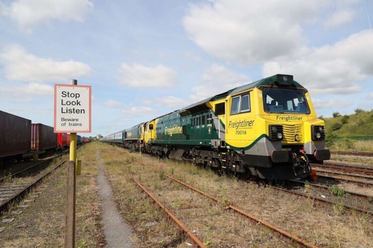 Freightliner CLass 70. // Credit: Branch Line Society