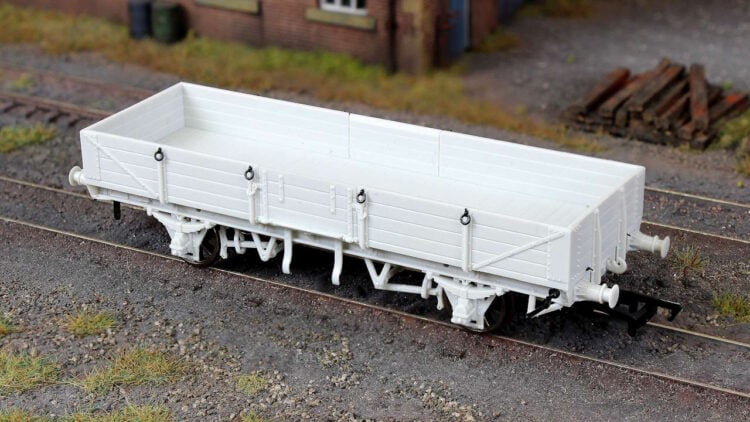 Engineering prototype of the Open C Tube Wagon. // Credit: Rapido Trains UK