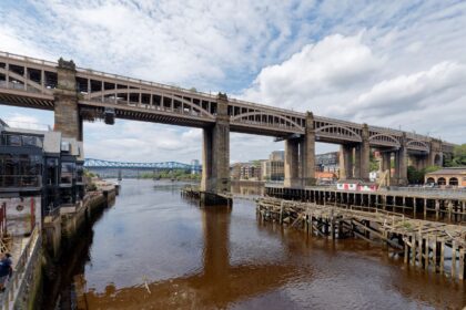 High Level Bridge from the Quayside on Gateshead side of the River Tyne - Network Rail