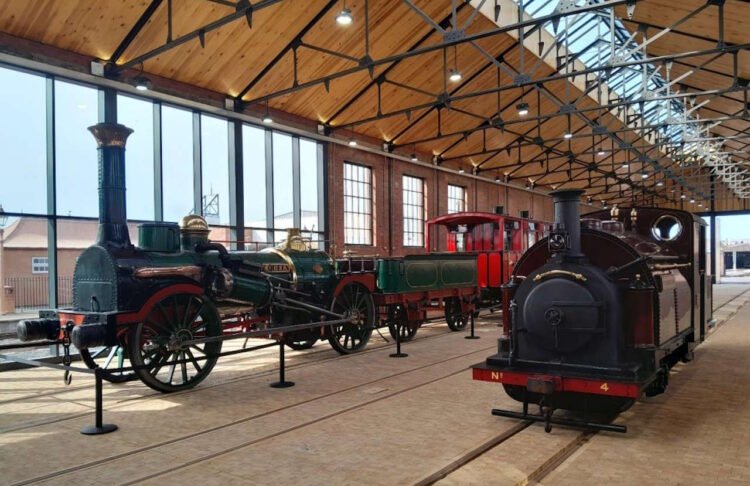 Inside the Vale of Rheidol Railway museum. // Credit: Vale of Rheidol Railway