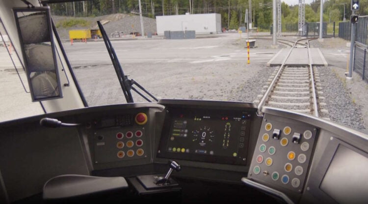 Tram during its autonomous run. // Credit: Škoda Group