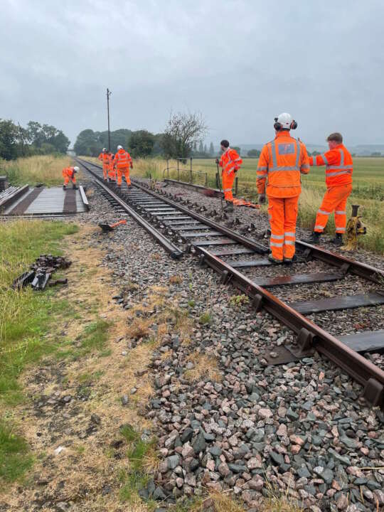 Bridge work on the GCR(N)