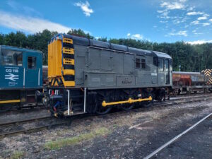 Class 08 No. 08694 at Ruddington. Credit: Great Central Railway (Nottingham)