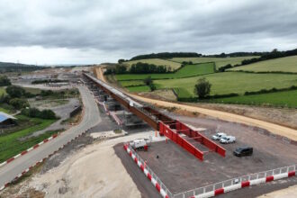 WATCH: Timelapse video of HS2 viaduct construction in Buckinghamshire