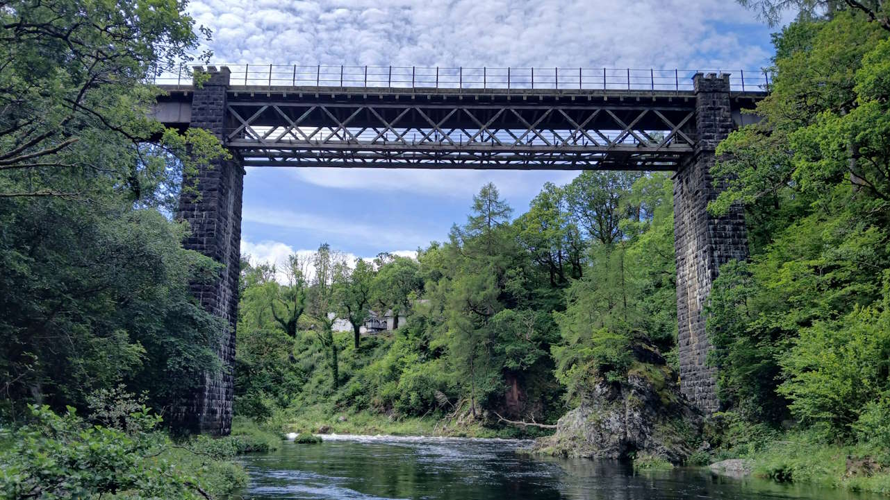 River Awe viaduct. // Credit: Network Rail