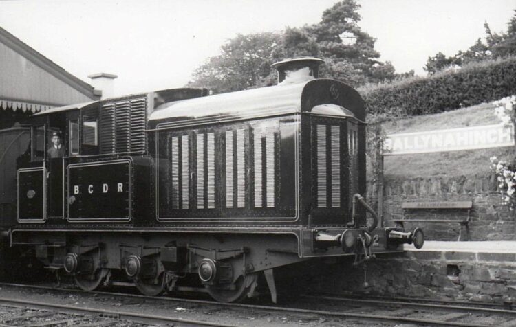 Belfast & County Down Railway Harlandic locomotive No. 2 at Ballynahinch - Downpatrick and County Down Railway