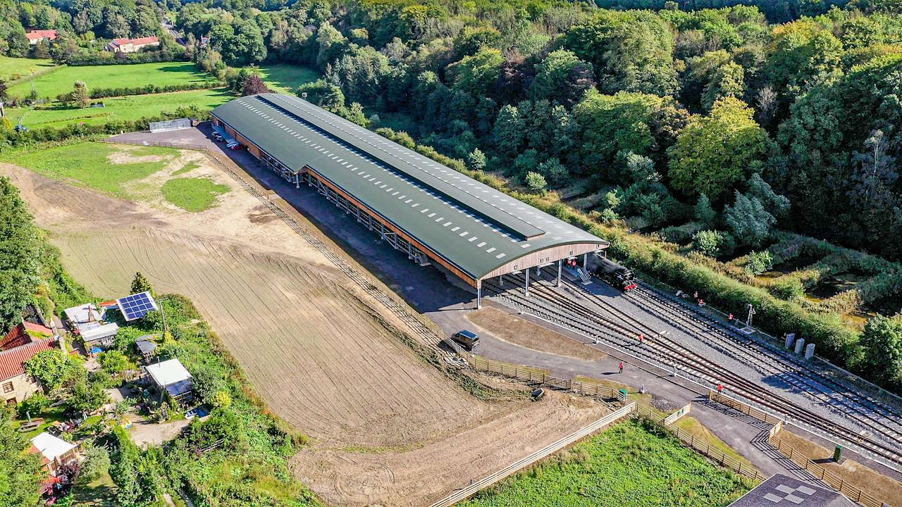 New carriage stabling facility. // Credit: Charlotte Graham