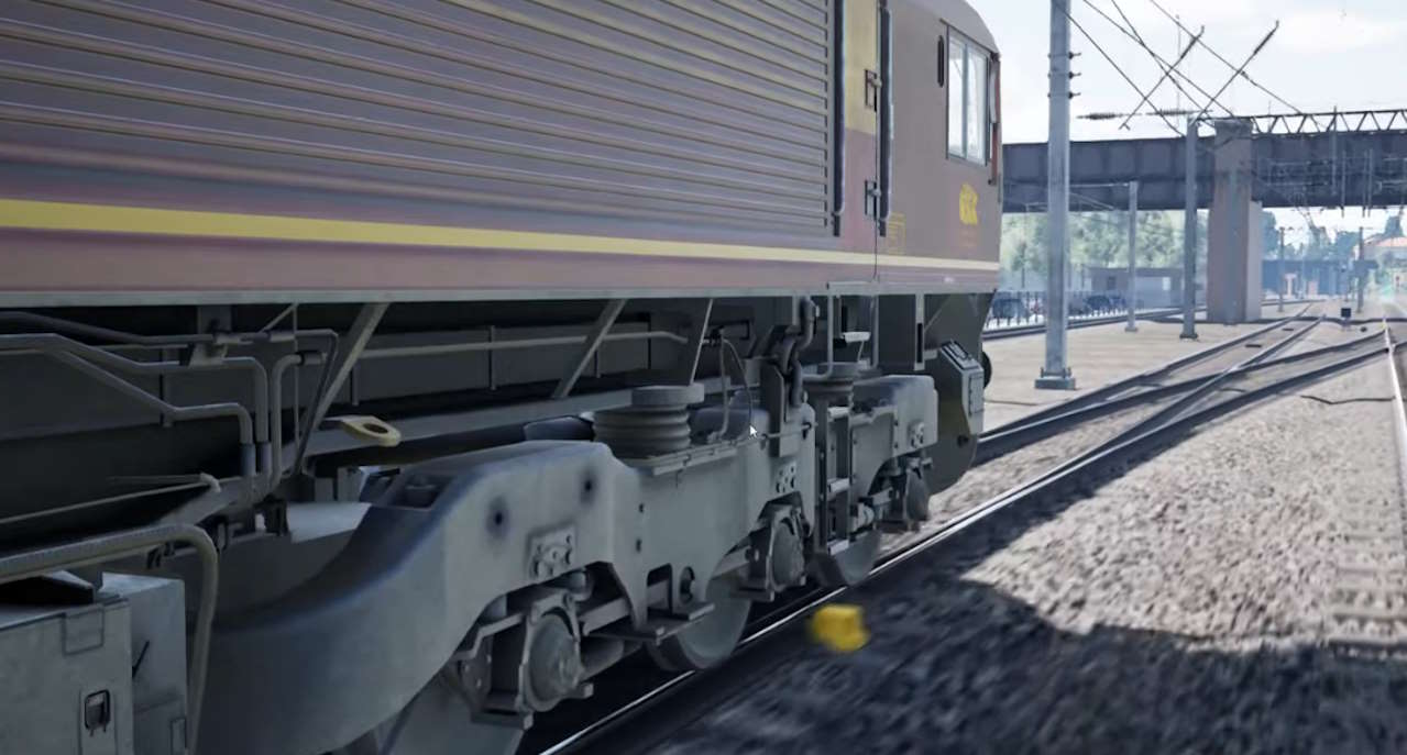 Train SIm World Class 66 suspension update. // Credit: Train Sim World