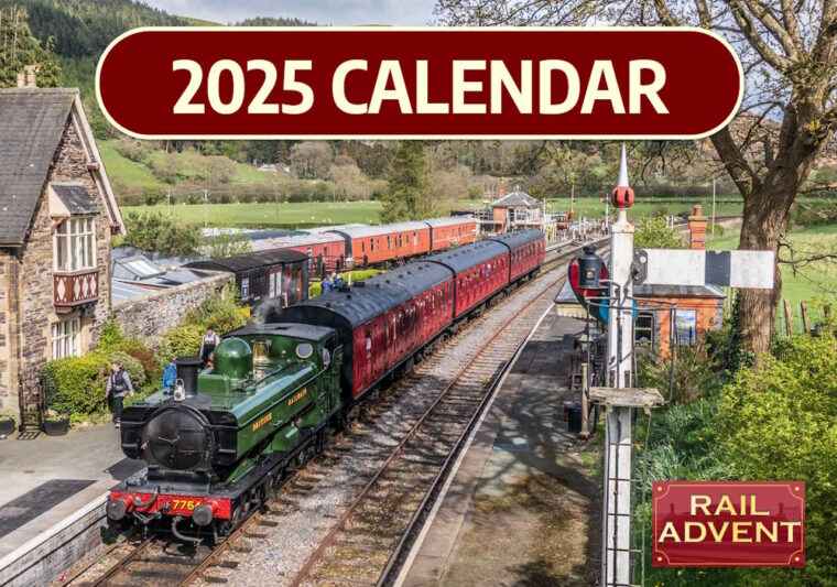 2025 Steam Train Calendar by RailAdvent