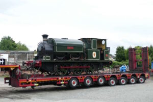 Austin 1 arriving at Oswestry. / Credit: Cambrian Heritage Railways