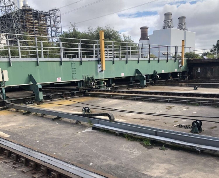 Keadby sliding bridge. // Credit: Network Rail