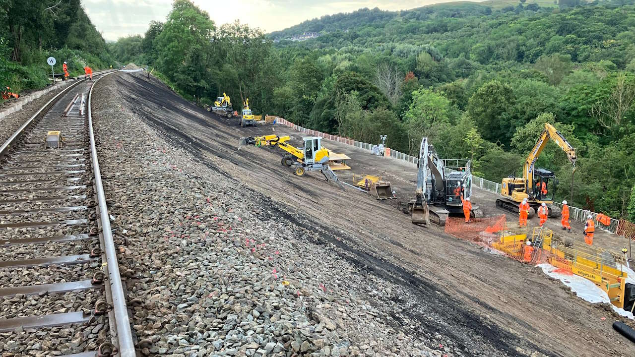 New Mills drainage work