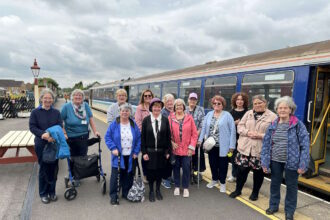 Day out on Wensleydale Railway for local ME/CFS Support Group