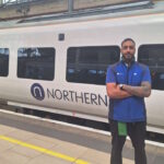 Northern train conductor Paul Singh. // Credit: Northern