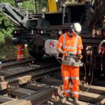 Rail Vac in use