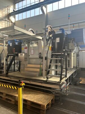 Greater Anglia's new Wheel Lathe being tested at Hegenscheidt-MFD workshops in Germany - Greater Anglia