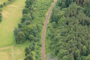 Borders Railway between Newcraighall and Tweedbank. // Credit: Network Rail