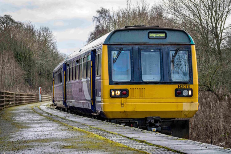 Pacer train on the Weardale Railway. // Credit: John Askwith and John Dinsdale