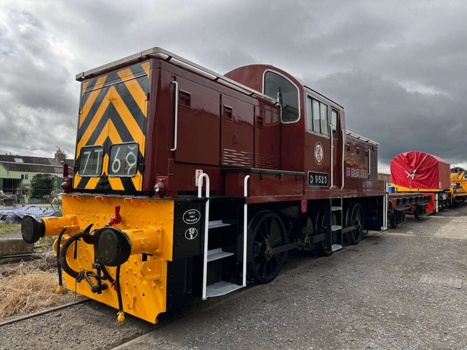 Class 14 No. D9523, ex-British Steel Corby. // Credit: Nick Keegan