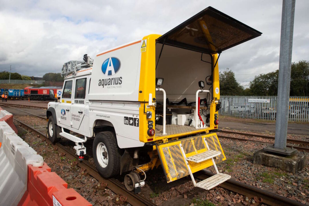 SandRover - Road Rail Vehicle. // Credit: Network Rail