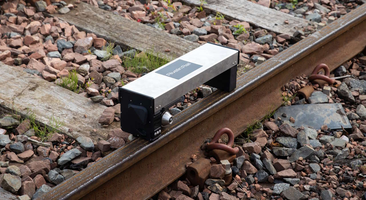 Tribometer - measures rail head conditions. // Credit: Network Rail