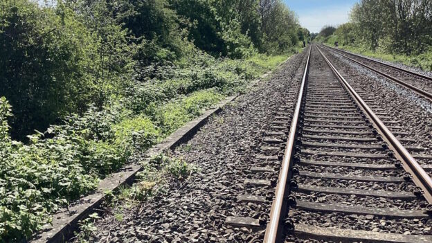 Aylesbury to Amersham track