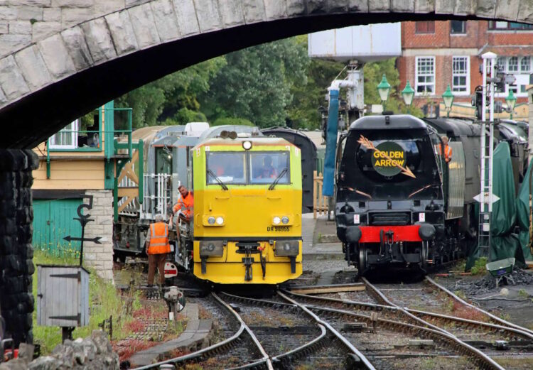 Multi Purpose Vehicle on the Swanage Railway. // Credit: Andrew P M Wright