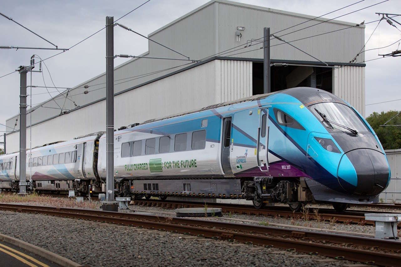 Battery train begins testing ahead of trials in Yorkshire