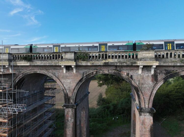 Ouse Valley Viaduct repairs