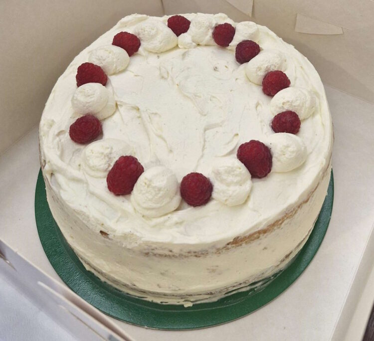 Cake baked for one of the fundraising events. // Credit: Greater Anglia