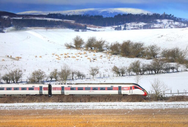 LNER Ttickets on sale for Christmas. // Credit: London North Eastern Railway