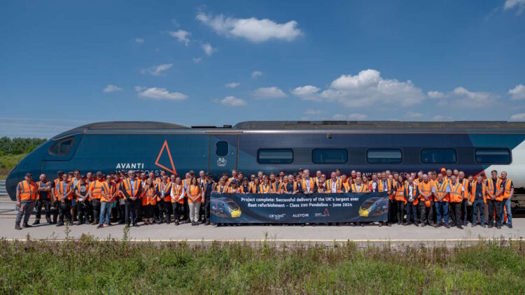 The last refurbished pendolino enters service in June 2024