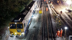 Remodelling Reedham Junction. // Credit: Network Railpped