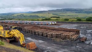 Old track panels from the Severn Tunnel have found a new home at the GCRE in Wales - Network Rail