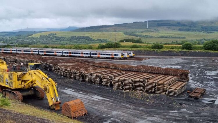 Old track panels from the Severn Tunnel have found a new home at the GCRE in Wales - Network Rail