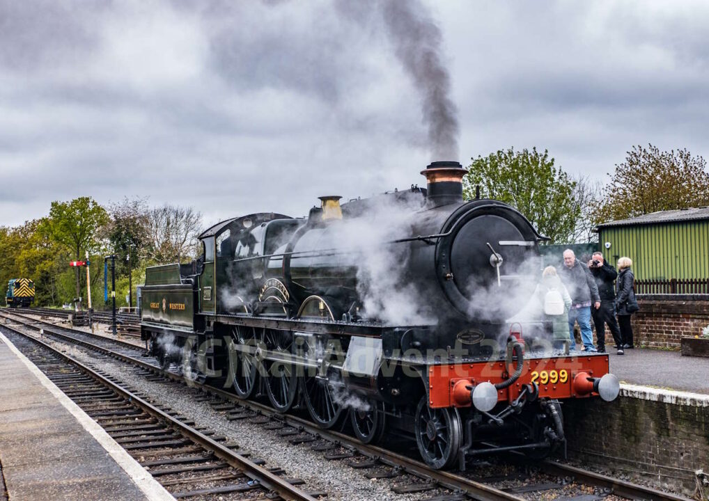 2999 Lady of Legend at North Weald, Epping Ongar Railway