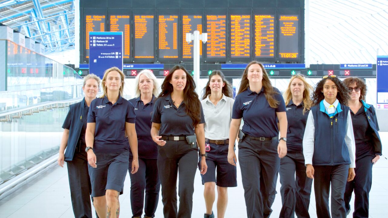 South Western Railway women drivers. // Credit: South Western Railway