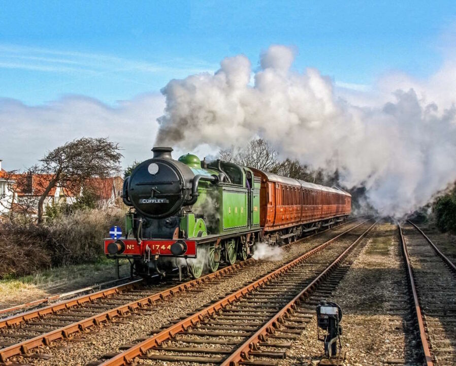 Steam Loco 1744 at the North Norfolk Railway