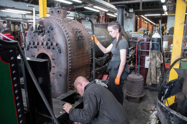 Have a go at stripping a loco at the FFWHR