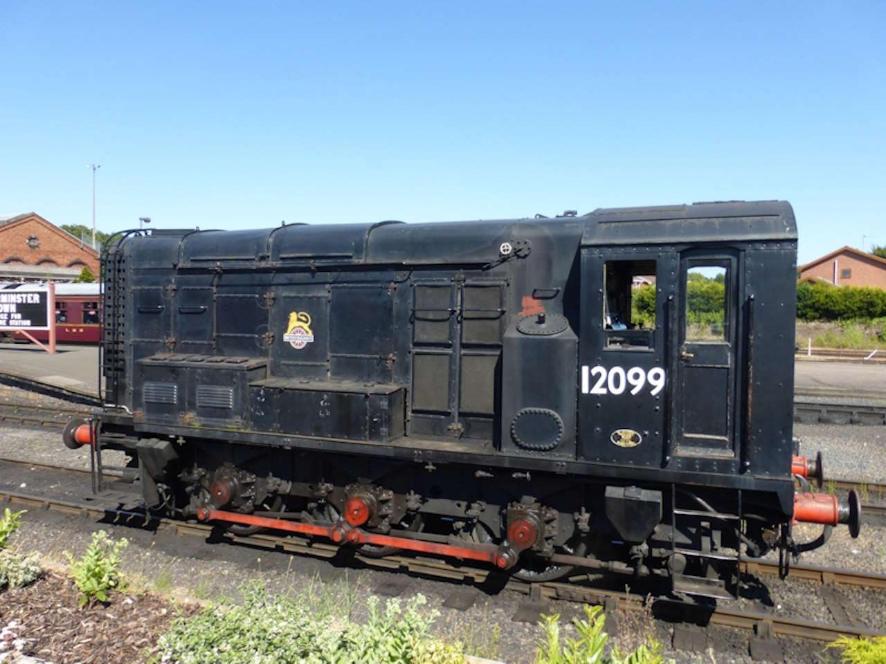 12099 at Kidderminster. // Credit: Severn Valley Railway