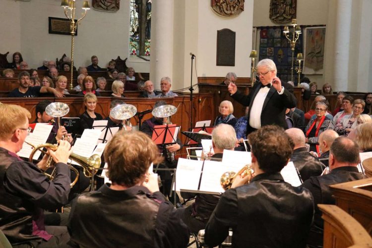 Scene from the gala concert in Down Cathedral. // Credit: Downpatrick & County Down Railway