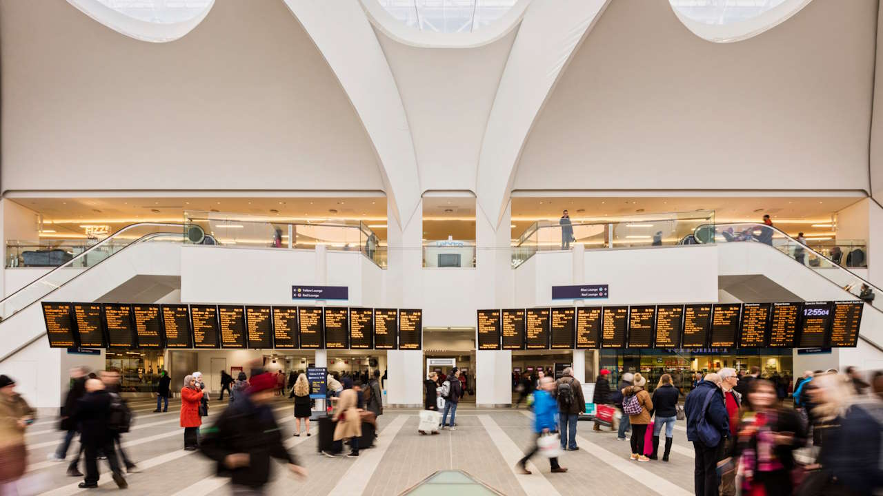 Birmingham New Street concourse. // Credit: Network Rail