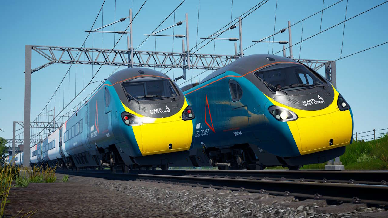 Avanti West Coast Pendolino's pass each other on Train Sim World 5