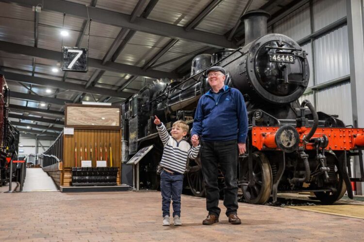 Inside the Engine House at Highley