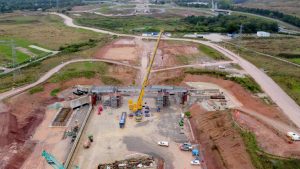 Interchange station takes step forward with bridge progress