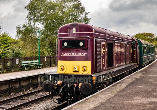 20227 at North Weald on the Epping Ongar Railway