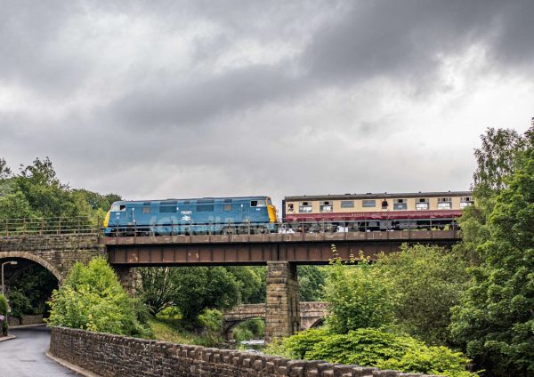 D832 Onslaught at Summerseat on the East Lancashire Railway